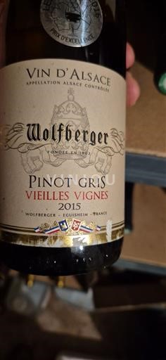 Ельзас Grand Cru Wolfberger Vieilles Vignes 2015