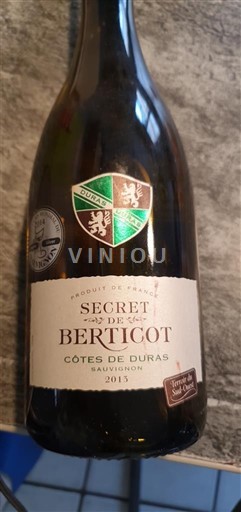 Sørvest Côtes-de-duras Berticot Secret de Berticot 2013