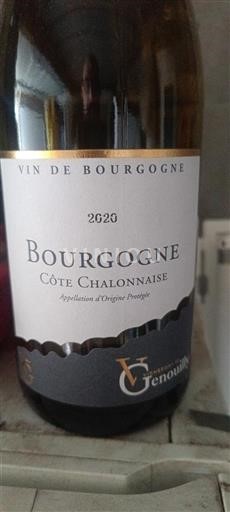 Burgundy Burgundy Côte Chalonnaise Vignerons de Genouilly 2020