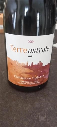 Langvedok Terrasses-du-Larzac Domaine L'Eglisette Terre astrale 2019