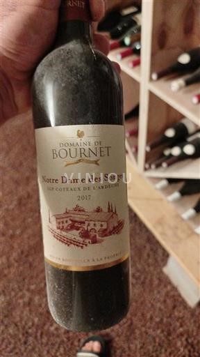 Alpi e Paesi Rodaniani Coteaux dell'Ardèche Domaine Bournet Notre Dame des Songes 2017