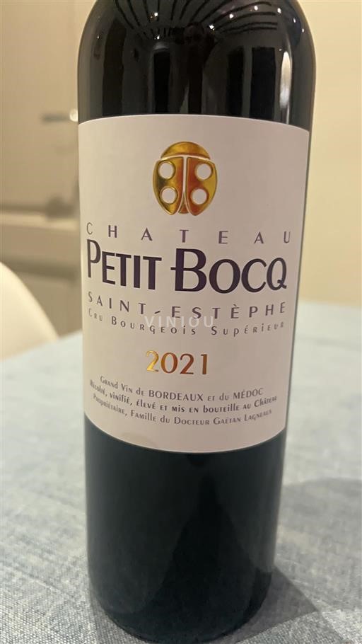 Bordeaux Saint-Estèphe Château Petit Bocq 2021