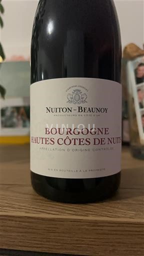 Borgonha Não especificado Nuiton-Beaunoy Não Sazonado