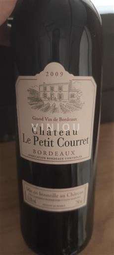 Bordeaux Château Le Petit Courret 2009