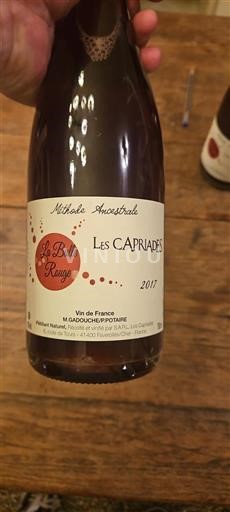 Valle della Loira Non specificato Les Capriades La Bulle Rouge 2017