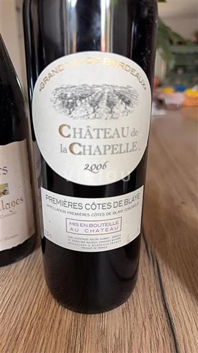 Bordeaux Unspecified Château La Chapelle 2006