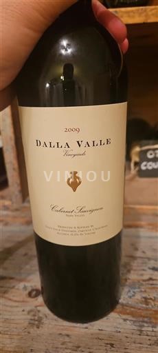 Kalifornialaiset AVA:t Napa Valley Dalla Valle Vineyards Cabernet Sauvignon 2009