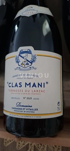 Langvedok Terrasses-du-Larzac Domaine Cassagne et Vitailles Clas Mani Neleten.