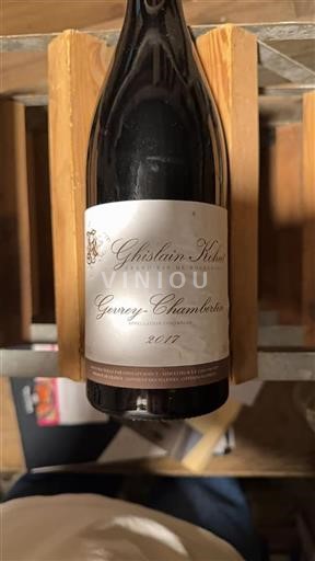 Burgundy Gevrey-Chambertin Grand Cru Ghislain Kohut 2017