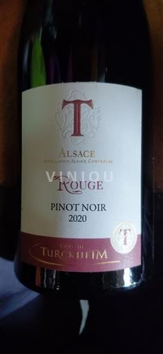 Alsace Cave de Turckheim Rouge 2020
