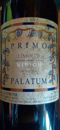 Languedoque Limoux Primo Palatum 1998