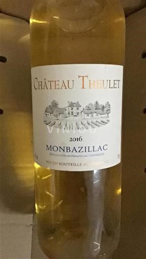 Jihozápad Monbazillac Château Theulet 2016