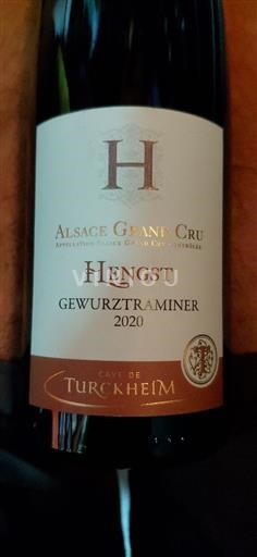 Alsace Ospecificerad Grand Cru Cave de Turckheim Hengst 2020