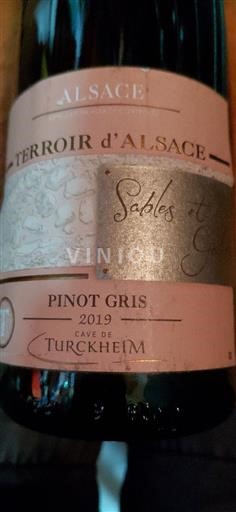 Alsace Cave de Turckheim Sables et Galets 2019