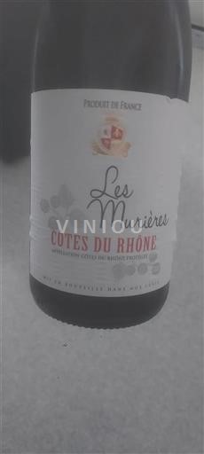 Rhône-dalen Côtes-du-Rhône Les Murières Ikke årgangsbestemt