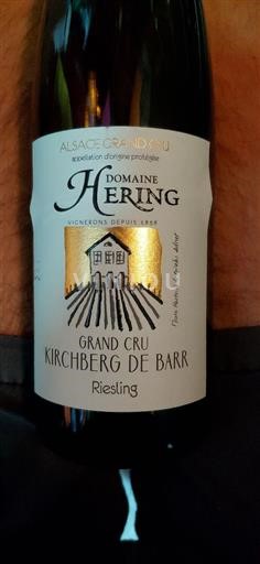 Alsace Alsace Grand Cru Grand Cru Domaine Hering Kirchberg de Barr Ei vuosikertaa