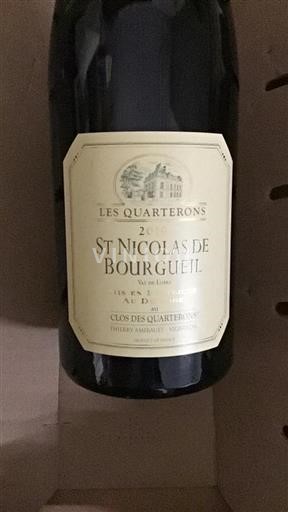 Loirevallei Saint-Nicolas-De-Bourgueil Clos des Quarterons Les Quarterons 2019