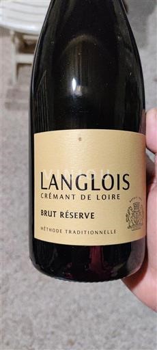Loiredalen Crémant de Loire Langlois Brut Réserve Icke årgångsbetecknad