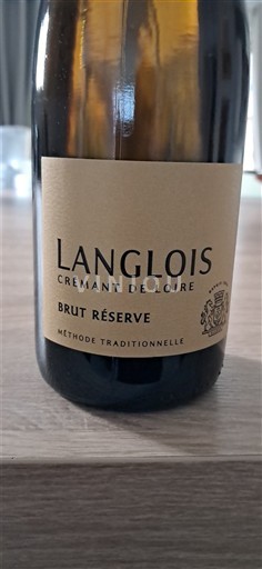 Thung lũng sông Loire Crémant-de-loire Langlois Brut Réserve Không niên vụ