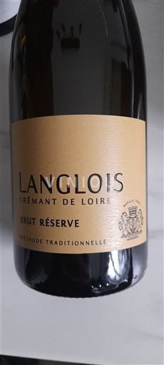 Loiredalen Crémant-de-Loire Langlois Brut Réserve Ikke-årgang