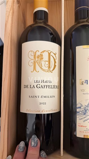 Bordeaux Saint-Émilion Les Hauts de La Gaffelière Sélection d'excellence 2022