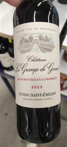 Burdeos Lussac-Saint-Émilion Château La Grange de Grenet 2023