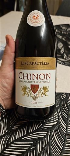 Loire Valley Chinon Les Caractères 2023