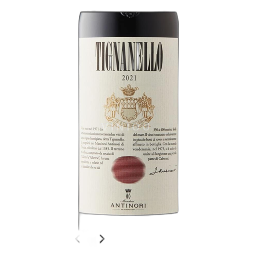 Toscana Määrittelemätön Antinori Tignanello 2015