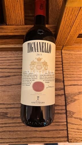 Tuscan Wines Unspecified Antinori Tignanello 2015