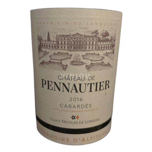 Languedoc Cabardès Château de Pennautier Terroirs d'Altitude 2016
