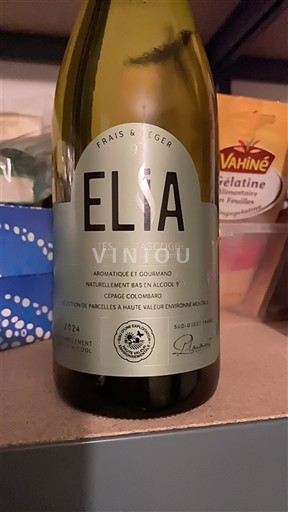 Vina Blanc sec Elia Plaimont 2024 Francija Jugozahod Côtes de Gascogne IGP