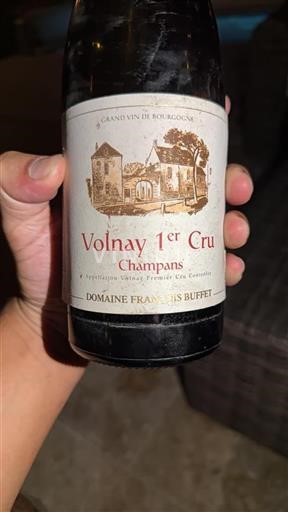 Burgundi Volnay Premier Cru Domaine François Buffet Champans 2008