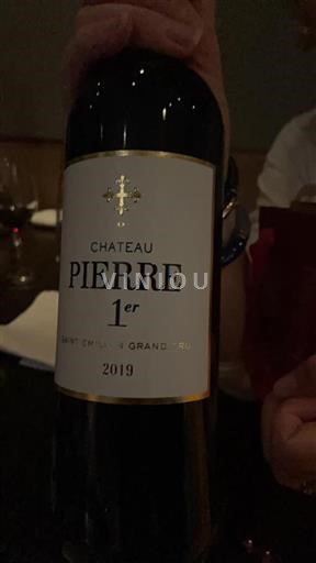 Bordéus Saint-Émilion Grand Cru Château Pierre 2019