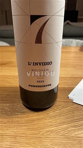 Tuscan Wines Bolgheri Poderesette L'Invidio 2023