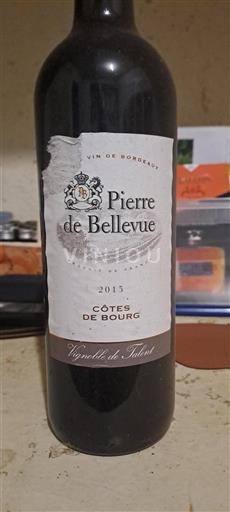 Burdeos Côtes-de-bourg Pierre de Bellevue 2013