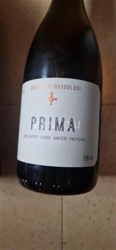 Korsika Sartène Domaine Mondoloni Prima 2024