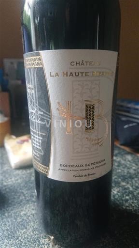 Burdeos Bordeaux superior Château La Haute Brande 2018