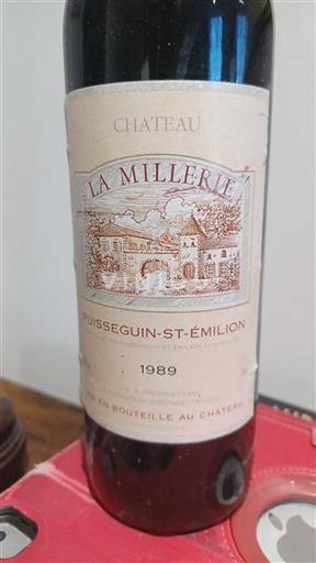 Bordeaux Puisseguin-saint-émilion Château La Millerie 1989