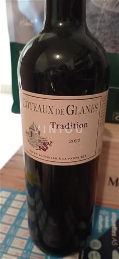 Südwestfrankreich Nicht spezifiziert Coteaux de Glanes Tradition 2022
