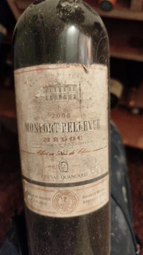 Bordeaux Médoc Montfort Bellevue 2008