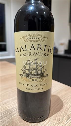 Bordeaux Pessac-Léognan Grand Cru Malartic Lagravière 2014