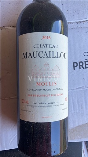 Bordeaux Not Specified Château Maucaillou 2016