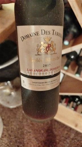 Bordéus Lalande-de-Pomerol Domaine Des Terrier Gelée Blanche 2017