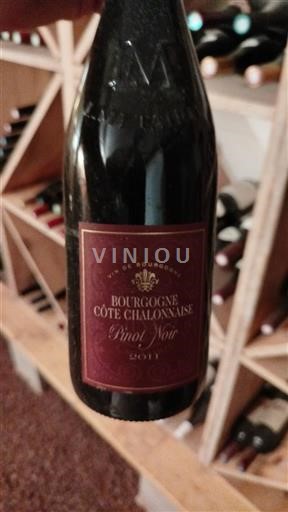 Bourgogne Bourgogne Côte Chalonnaise Pinot Noir 2011