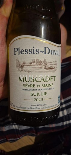 Loire Valley Muscadet Sèvre et Maine Plessis-Duval Sur Lie 2023