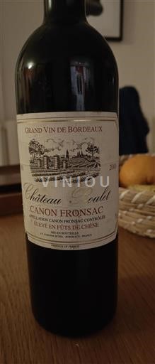Burdeos Canon-Fronsac Château Roulet 2000