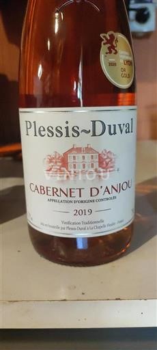 Loiretal Cabernet d’Anjou Plessis-Duval 2019