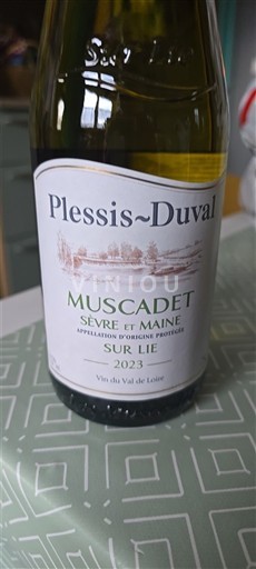 Loire Valley Muscadet Sèvre et Maine Plessis-Duval 2023