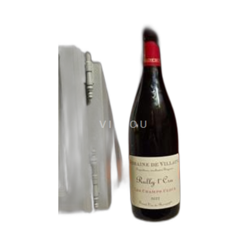 Vin Rouge sec Les Champs Cloux Domaine Villaine 2022 France Bourgogne Rully AOC Premier Cru