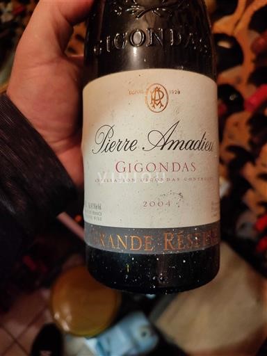 Vallée du Rhône Gigondas Pierre Amadieu Grande Réserve 2004